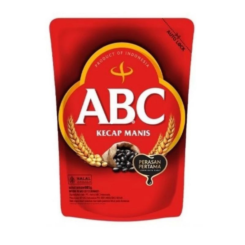 

Kecap Manis ABC Refill 685gr