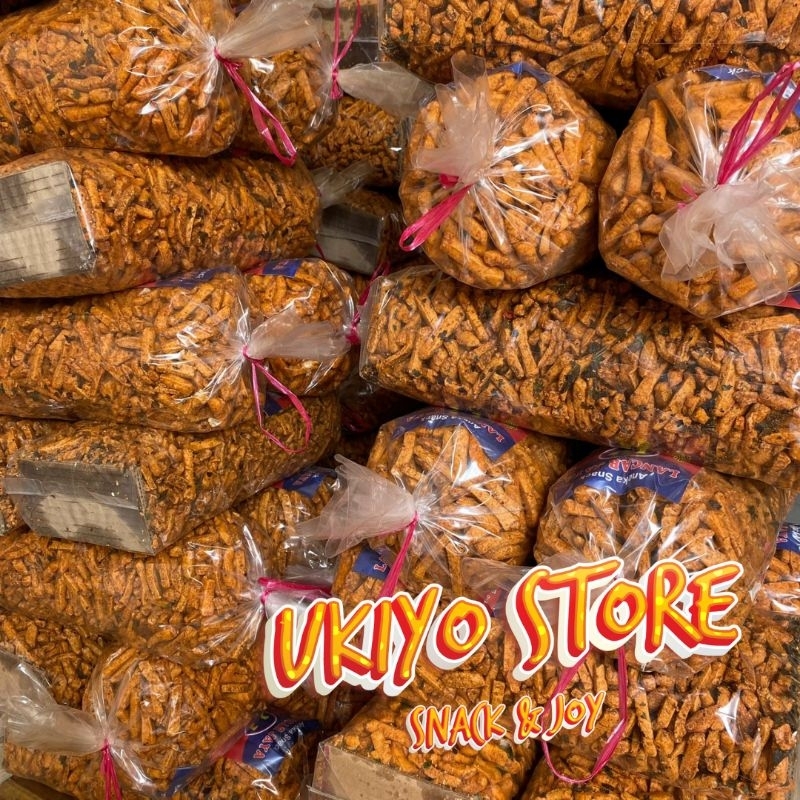 

UKIYO Basreng Ikan Pedas Daun Jeruk Kemasan 500 GRAM