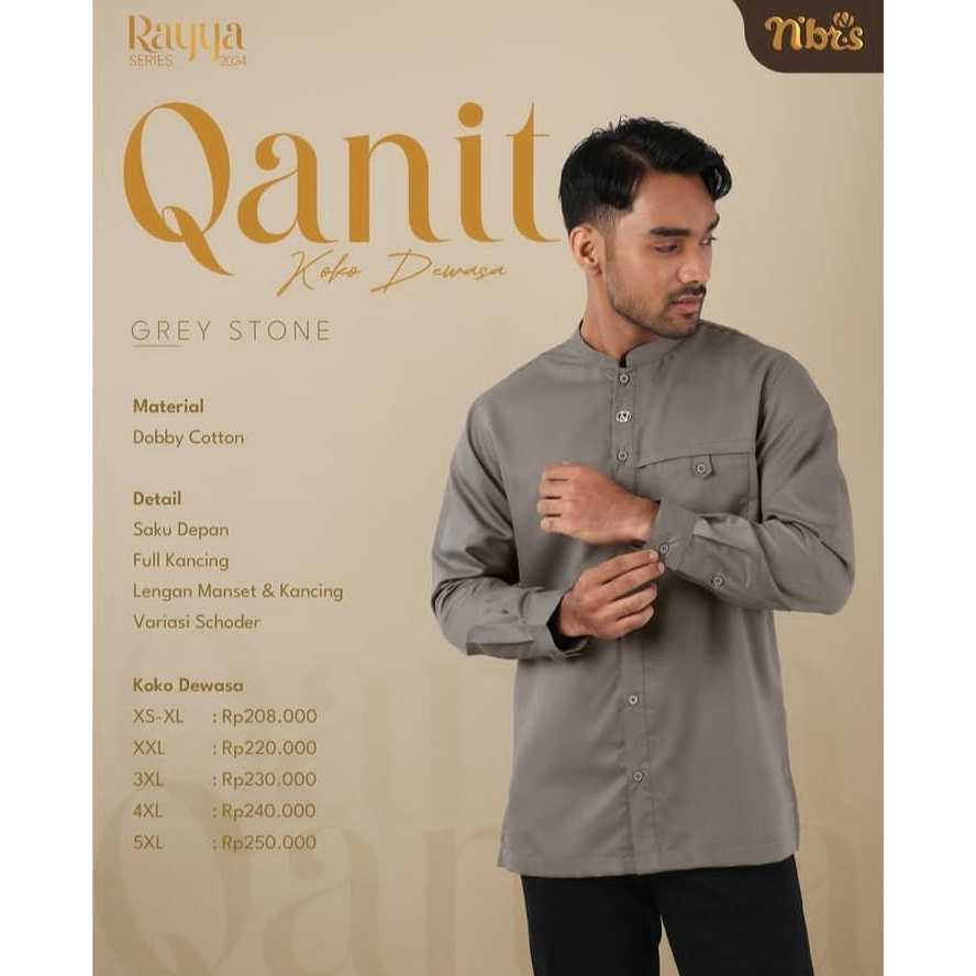 QANITA KOKO DEWASA NIBRAS RAYYA SERIES