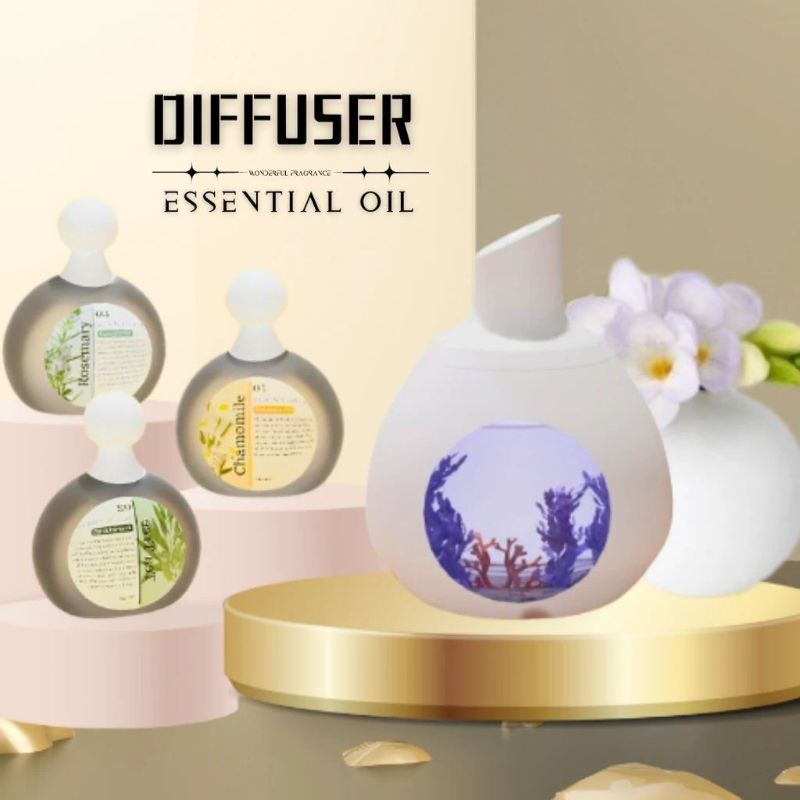 SCENTOPIA Essential Oil / Diffuser Include Essential Oil / Diffuser / Aromatherapy / Minyak Essentia