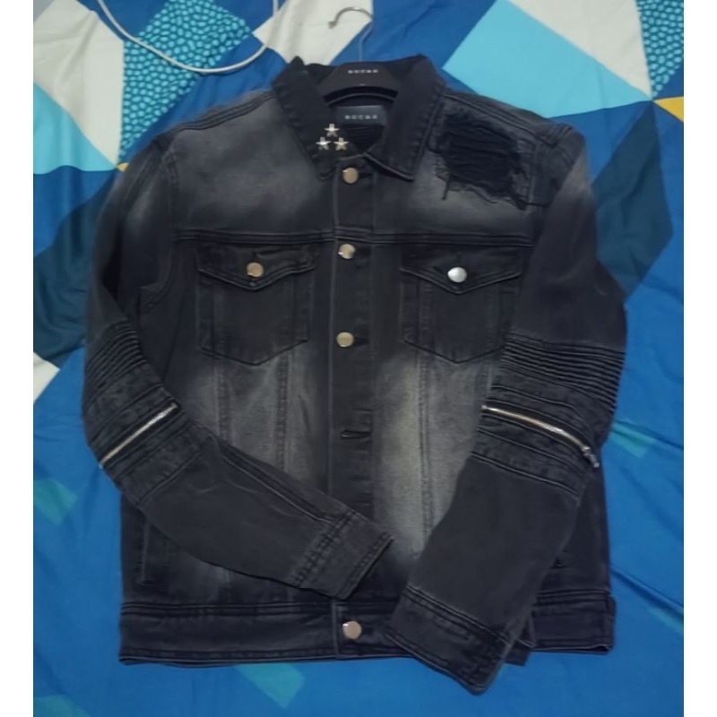 RUCAS JACKET JADE DENIM BRIKER