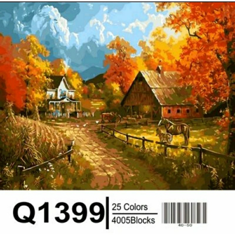 

Lukisan Painting Kit By Number Lukisan Cat Acrylic DIY Artist Art Paint