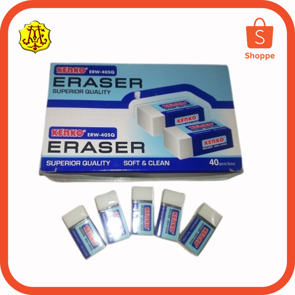 

PENGHAPUS KENKO ERW-40SQ PUTIH BOX ISI 40PCS