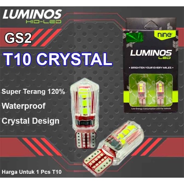 Lampu LED Senja SCOOPY FI T10 CSP LUMINOS 6 LED Kecil