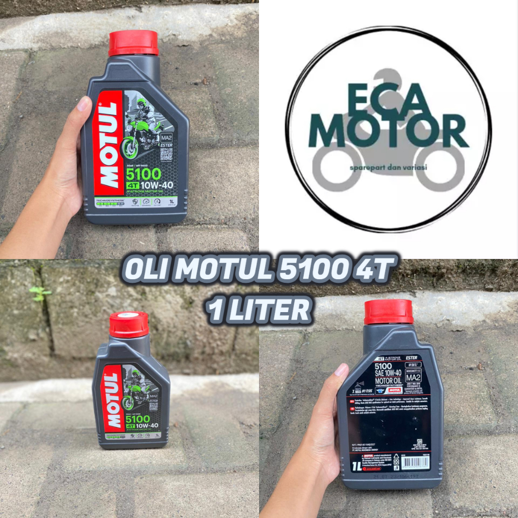 OLI MOTUL 4T 5100 10W-40 ISI 1 LITER || OLI MOTUL CBR R15 VIXION 5100 4T 10W-40 1 LITER