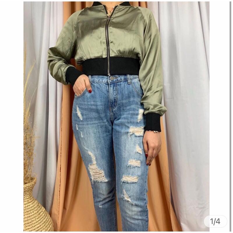 Preloved Zara Bomber Size S