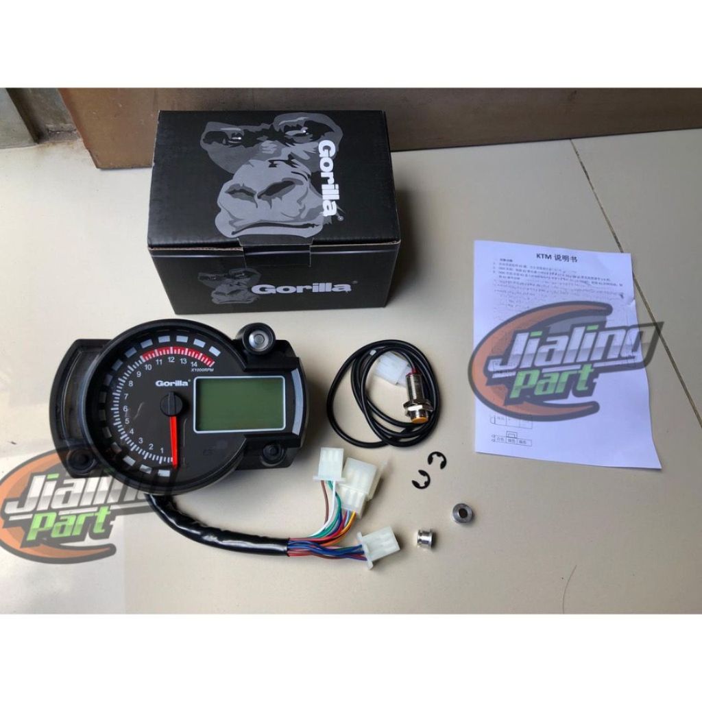 Spedometer digital model rx2n koso layar hitam spedo koso rx2 layar putih
