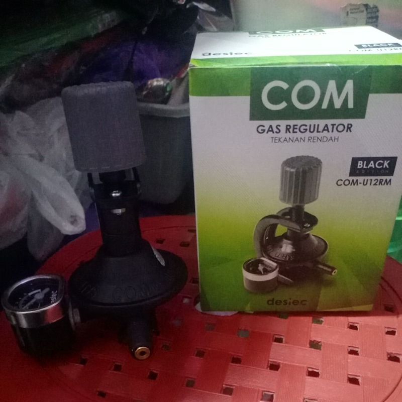 kepala gas jepit destec /kepala jepit putar/kepala putar /regulator jepit