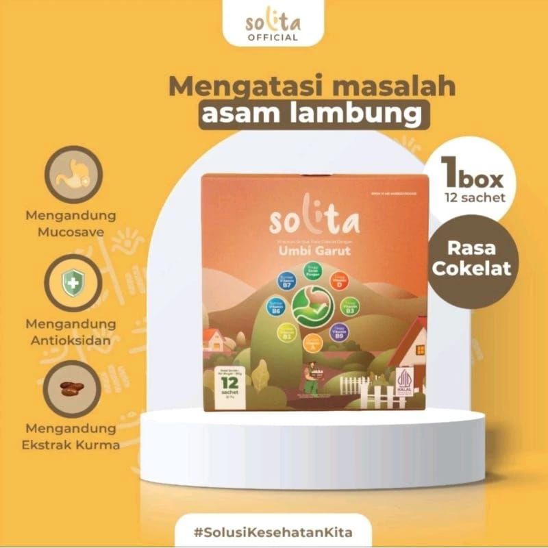 

solita minuman serbuk umbi garut/asam lambung/maag/herbal