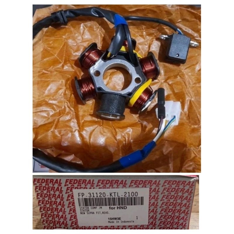 FEDERAL PART Sepul stator comp motor supra fit new/revo