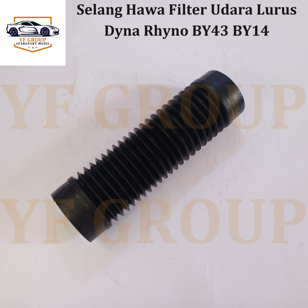 SPAREPART MOBIL OEM Selang Hawa Panjang Toyota Dyna Rino BY-41, BY-42, PS-115 Selang Hawa Filter Uda