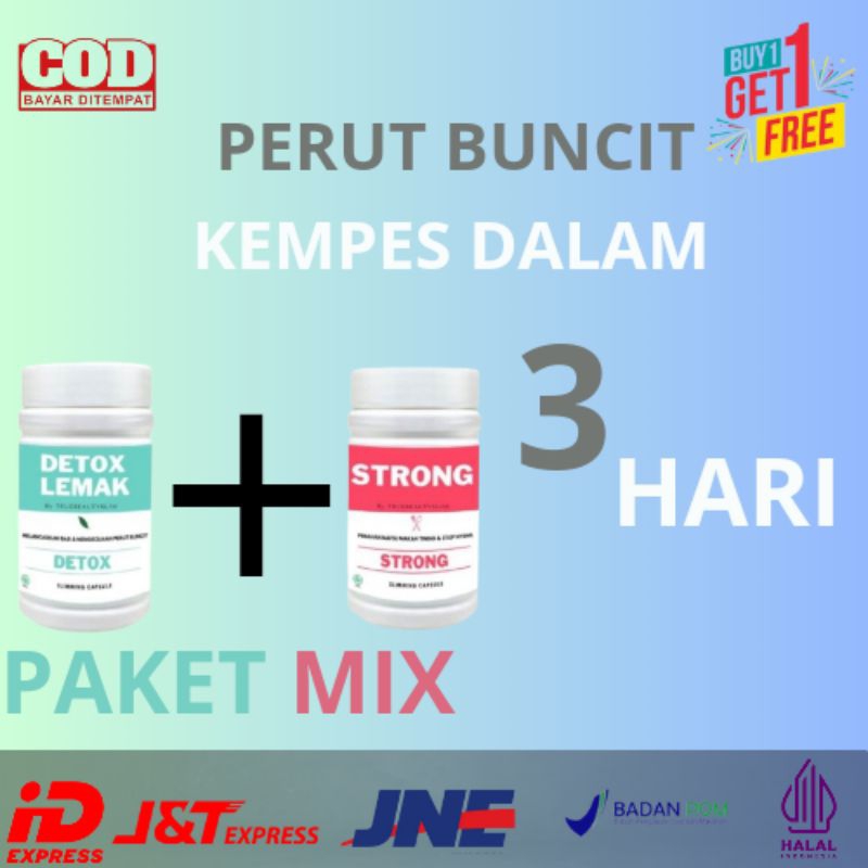 (beli 1 gratis 1) capsul obat diet herbal ampuh