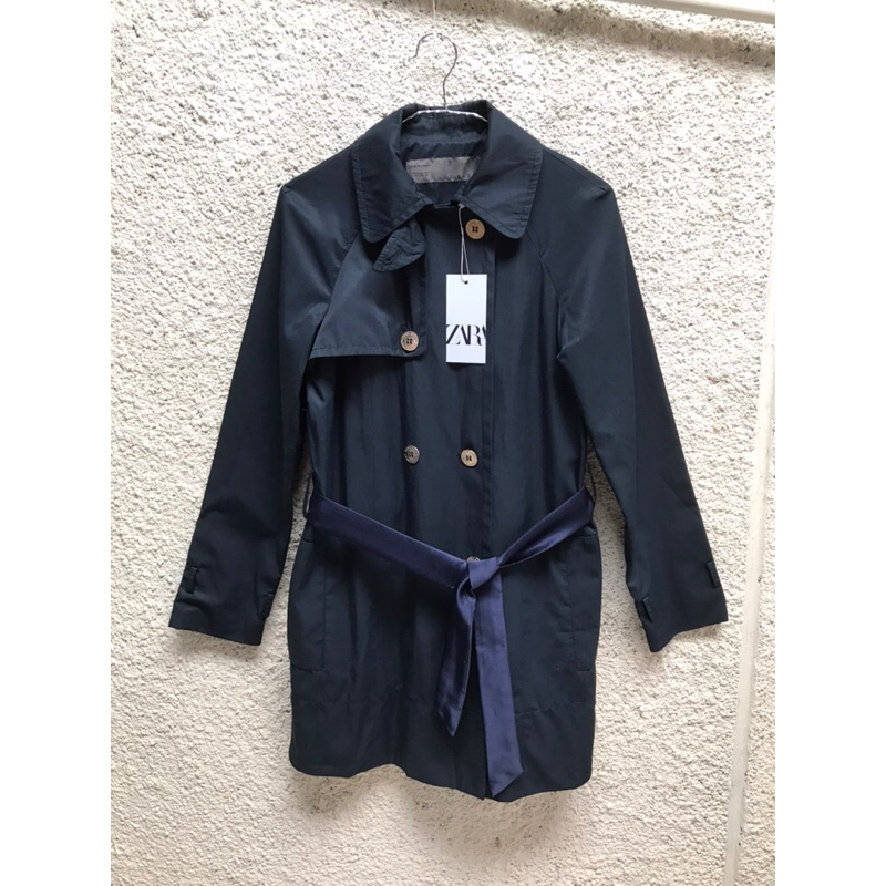 Zara coat navy
