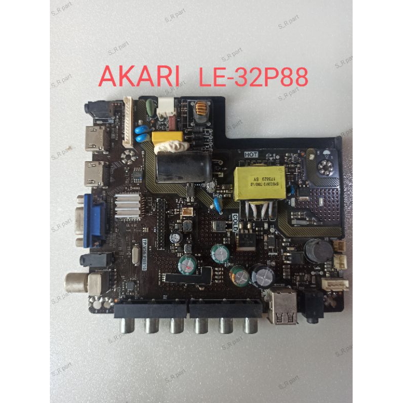 MB MAINBOARD AKARI LE-32P88 mesin tv le32p88