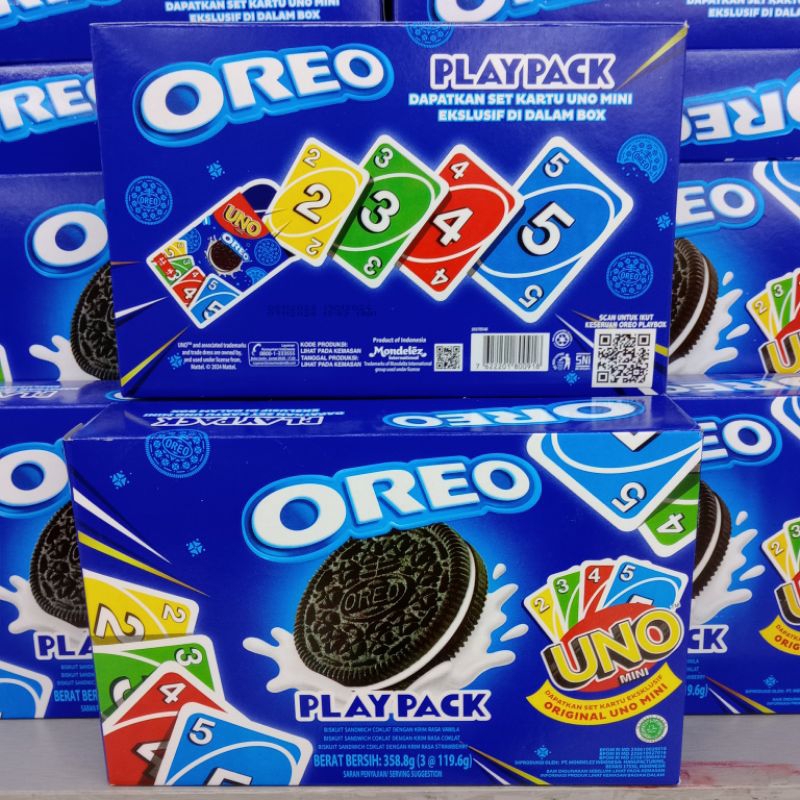 

New Oreo Original Play Pack 358gr(3@119gr)