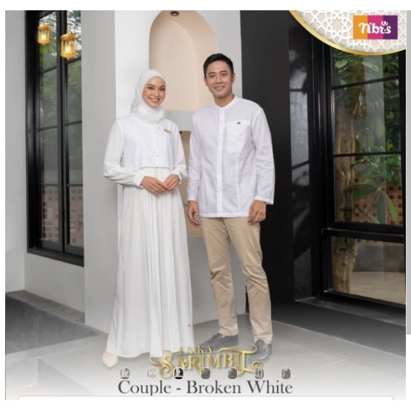 NIBRAS COUPLE LAIKA WHITE
