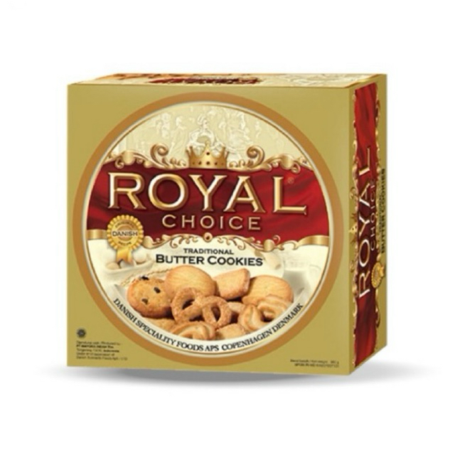 

PROMO! ROYAL CHOICE TRADISIONAL BUTTER COOKIES TIN 960gr