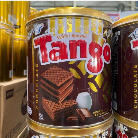 

Tango Wafer Kaleng 290/270g Hampers Kue Lebaran RASA COKLAT