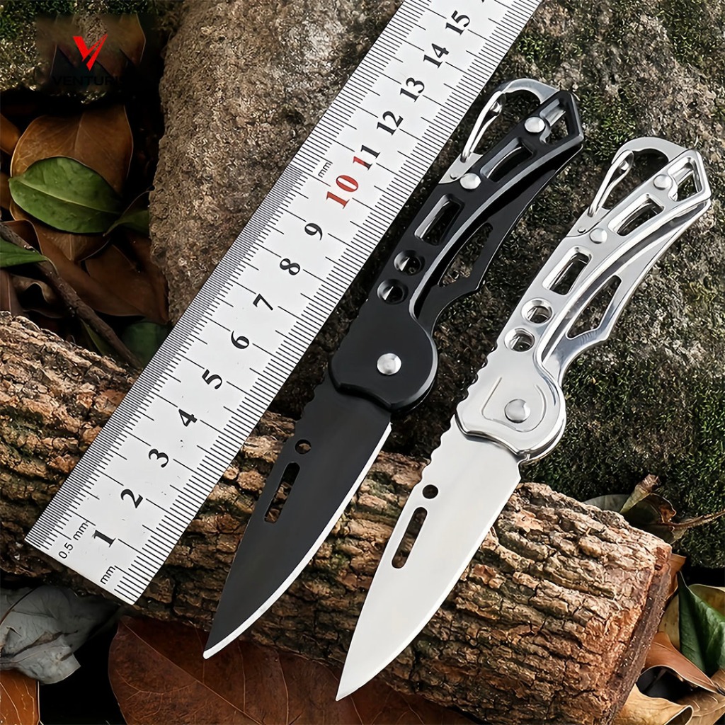 (VENTURIS) - Pisau Lipat Mini Knifezer Pisau Dapur Super Tajam Survival Multifungsi