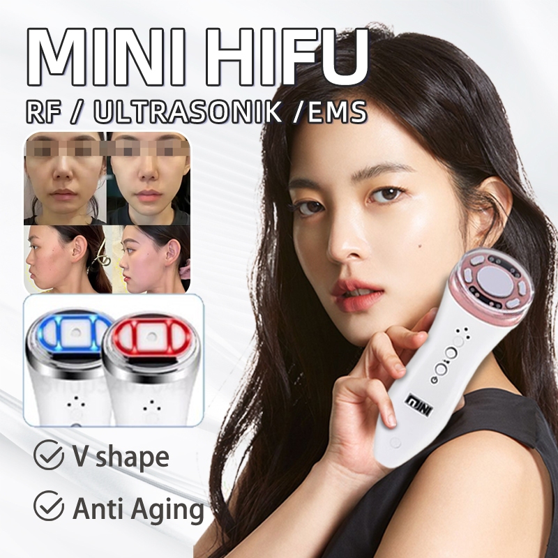 sHopYi- Mini HIFU alat hifu wajah RF alat setrika wajah ultrasound hifu radio frequency rejuve