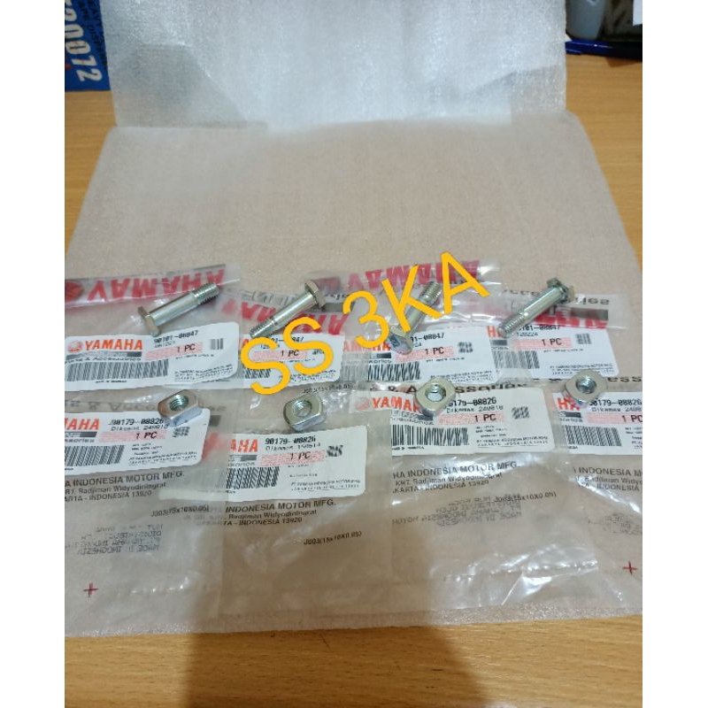 bolt set nut baud baut gear gir belakang set mur rxking f1zr jupiter z mx vega zr rr zone z1 vega fo