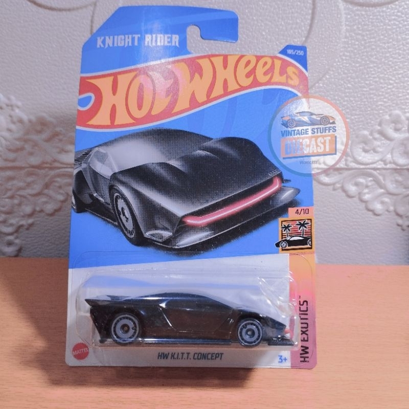 Hotwheels Knight Rider HW KITT Concept - HW Exotics - Mainan Mobil Anak Toys - VS Diecast