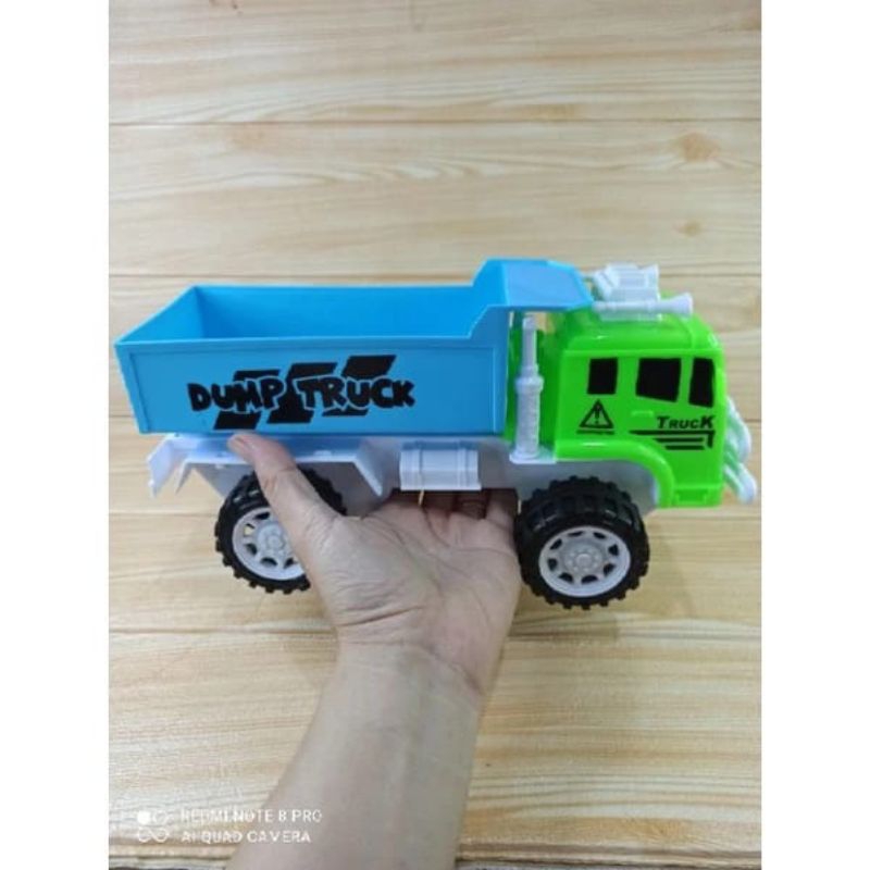 mainan mobil truk plastik satuan