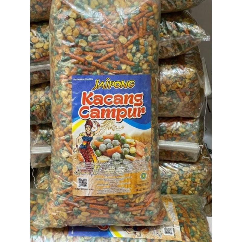 

KACANG CAMPUR 4 KG KACANG LEBARAN