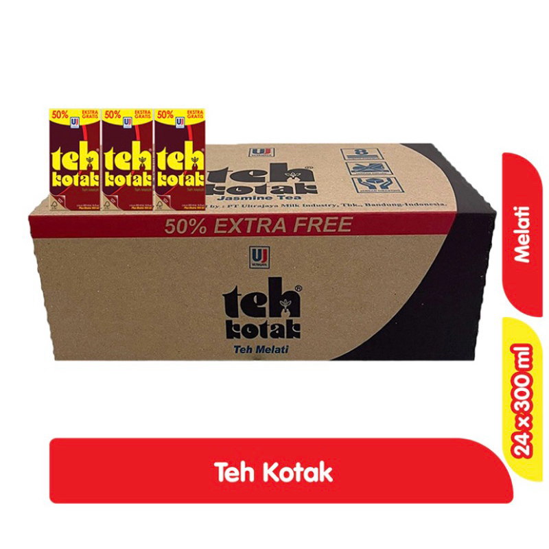 

TEH KOTAK Jasmine Tea 1 Dus / Karton isi 24 x 300ml Termurah Terlaris