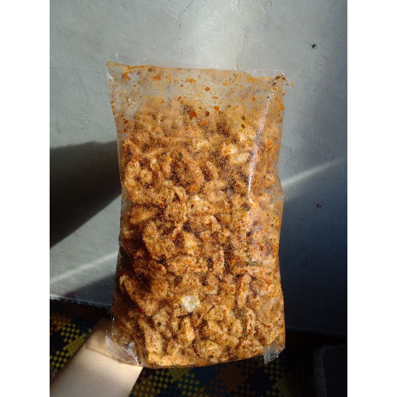 

BASRENG PEDAS DAUN JERUK BAKSO GORENG PEDAS DAUN JERUK MANTUL1000grm / 1KG