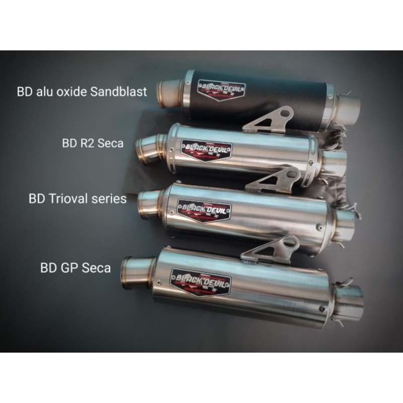 Knalpot Black Devil (Sliencer Only) ORIGINAL BD