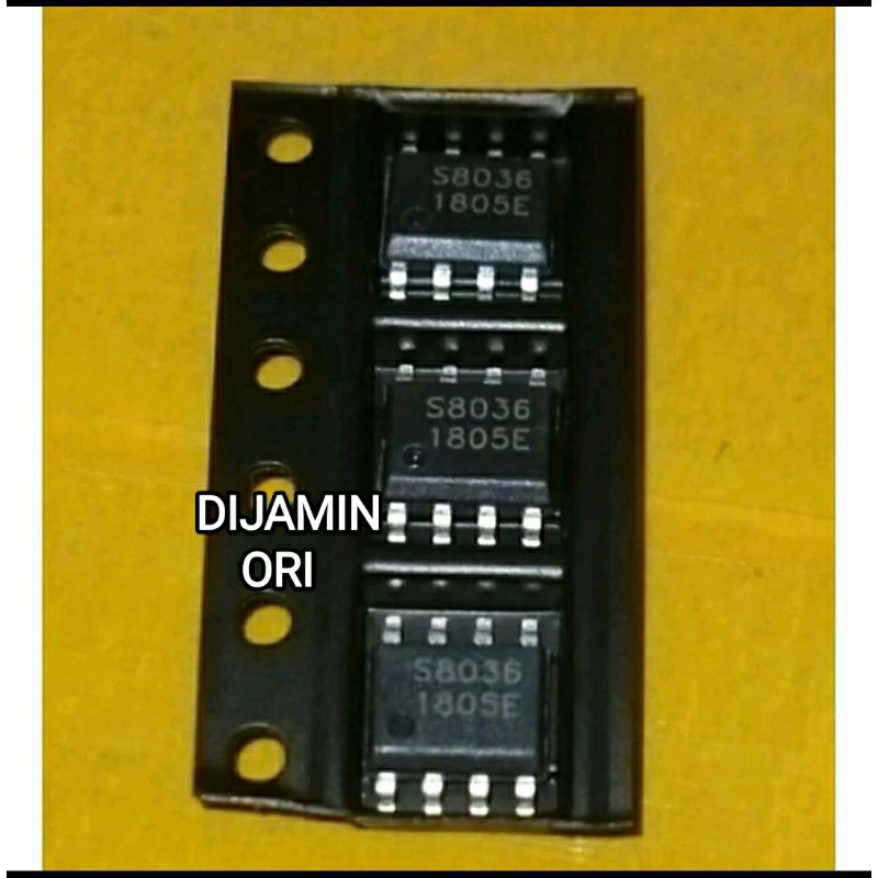 S8036 STI8036BE [ORIGINAL] IC Polaritas S 8036 K•Vision Bromo/Cartenz/GOL/Nusantara