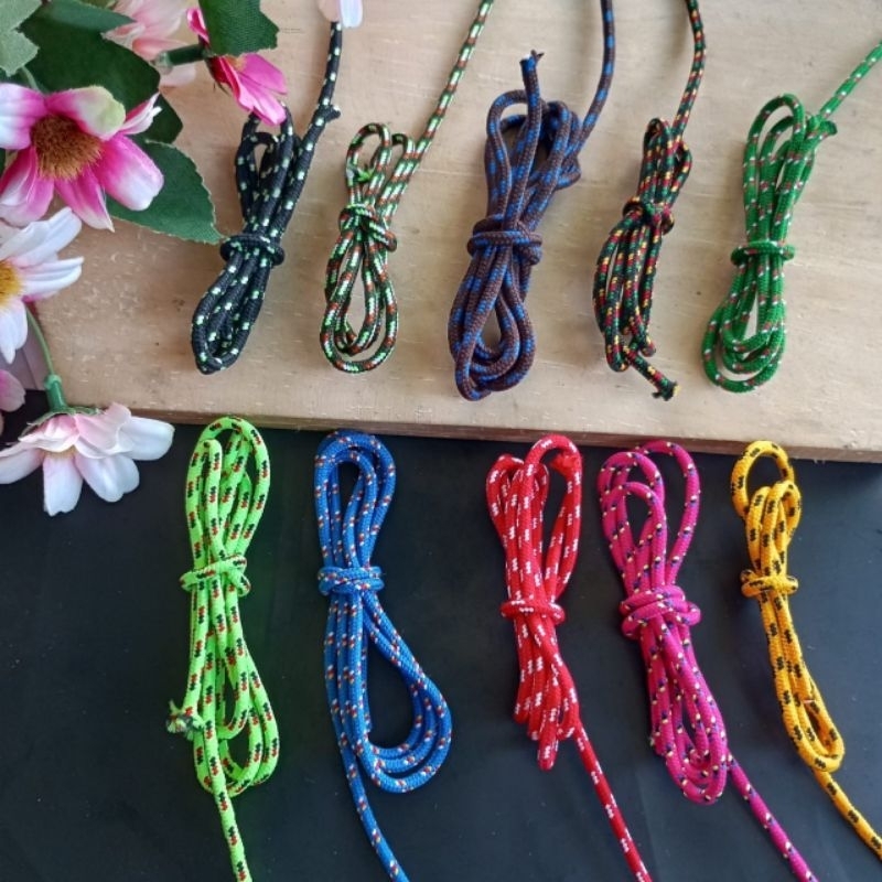 Tali Prusik 2.5mm Tali Gelang Tali Prusik Meteran Tali Strap Masker