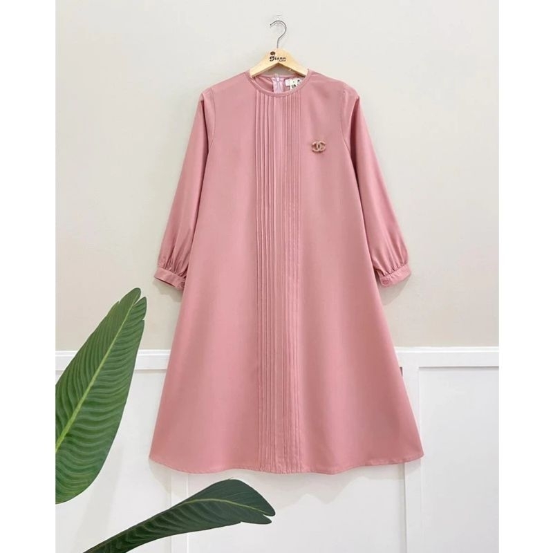 Ainosswear - Atasan wanita terbaru / Tunik katun toyobo polos premium kekinian