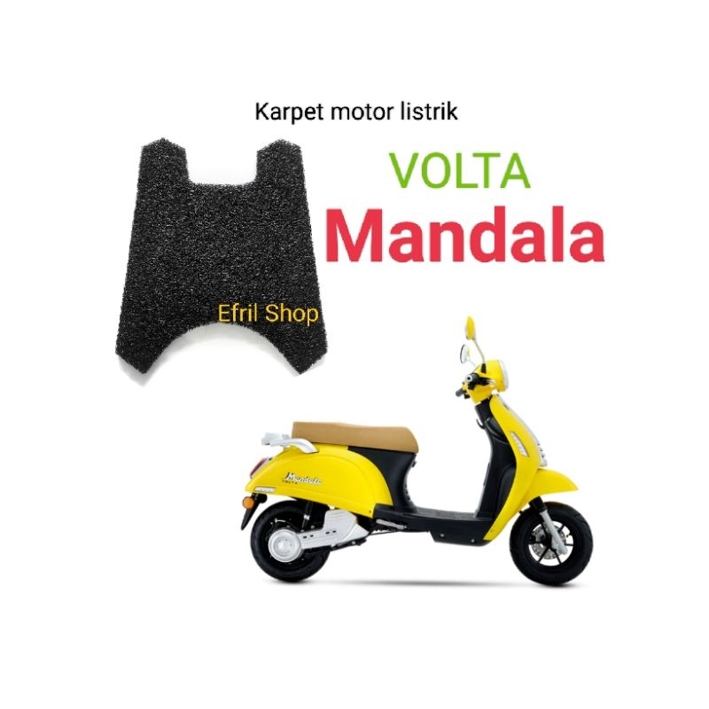 Karpet sepeda motor listrik VOLTA MANDALA