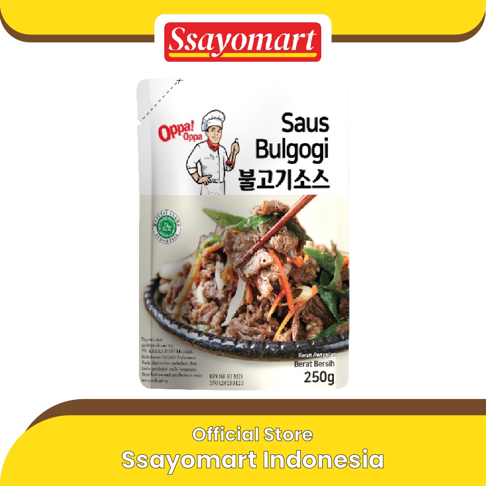 

Saus bulgogi korea 250gr / Sauce bulgogi saus daging BBQ STEAK