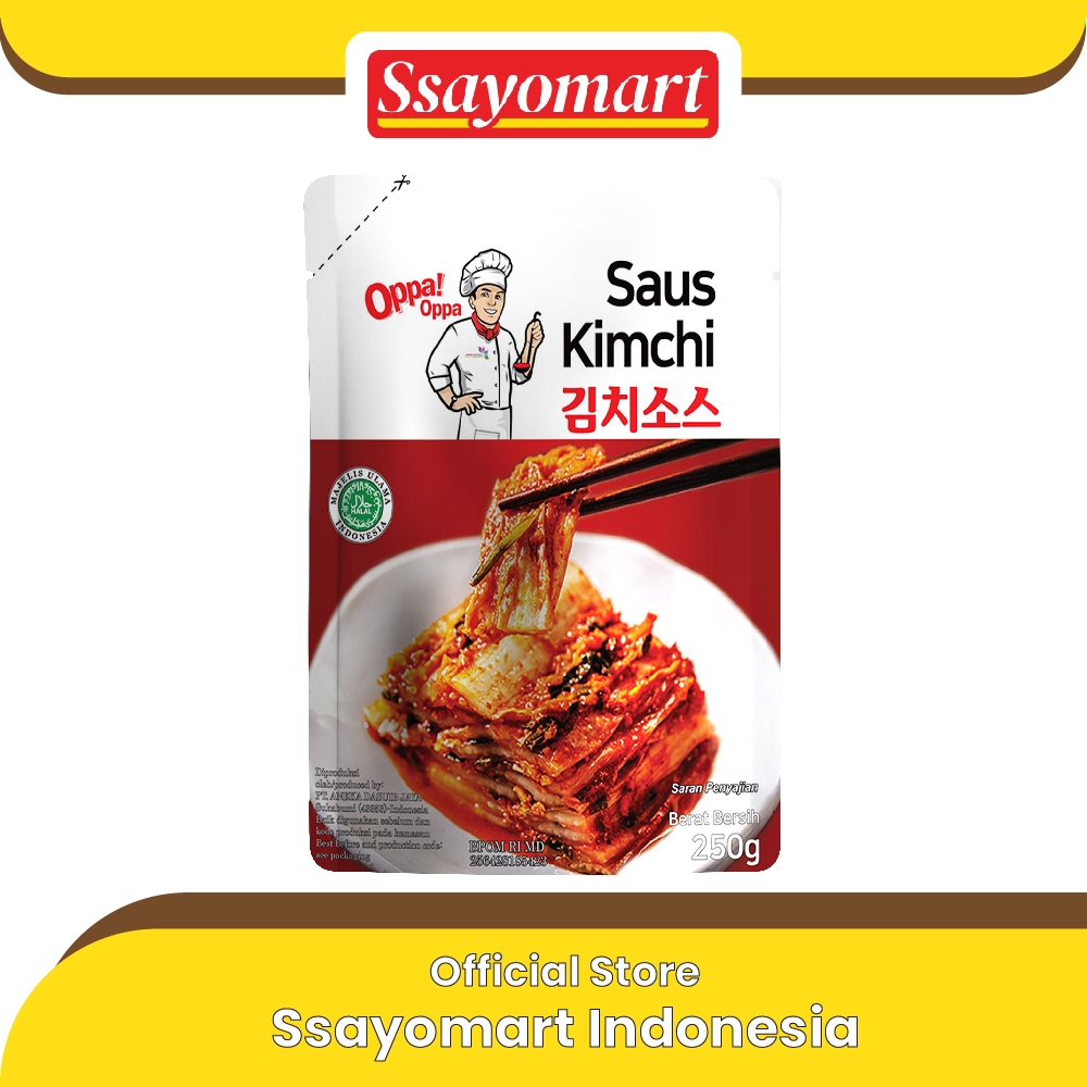 

Saus Instan Saus Kimchi Korea 250g / Sauce Kimchi Korea Saus Oppa!Oppa