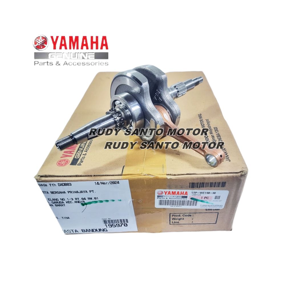 Kruk Krun Krek As Crankshaft Bandul Stang Seher Jupiter 5TP-WE140-20 Original
