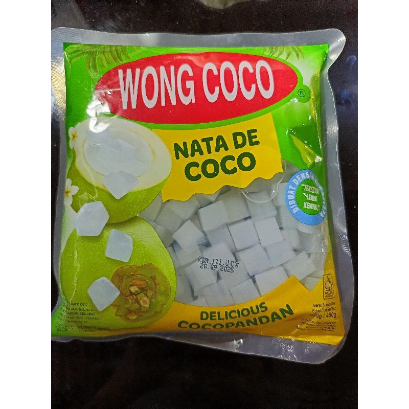 

Wong Coco nata de coco Sari kelapa 800gr