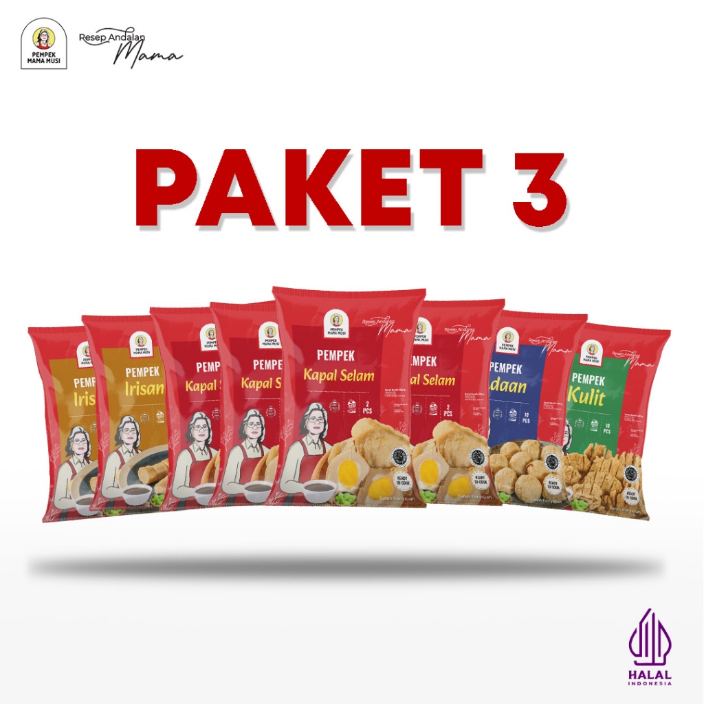 

Pempek mama musi - Paket 3