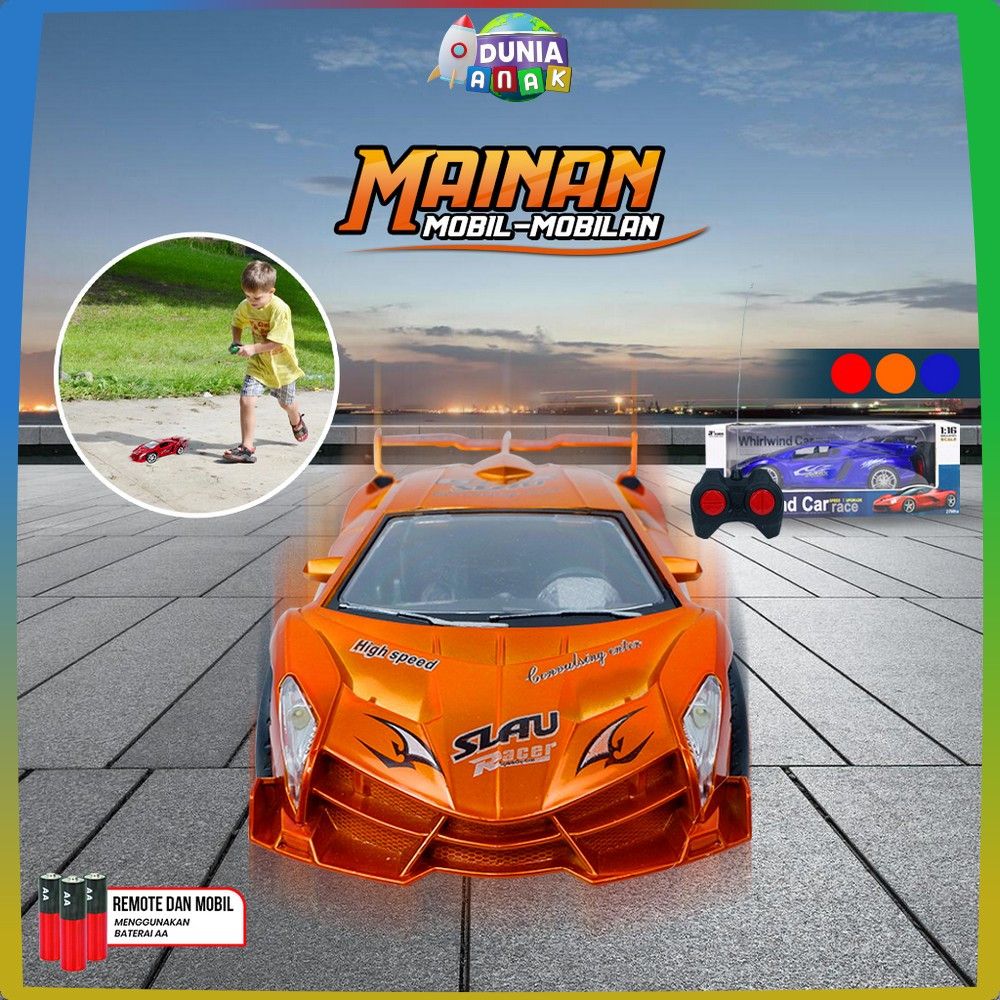 Mainan Mobil Mobilan Remot Kontrol / Mobil Remot Modern Remot Radio Kontrol RC / Mainan Anak Cowok D