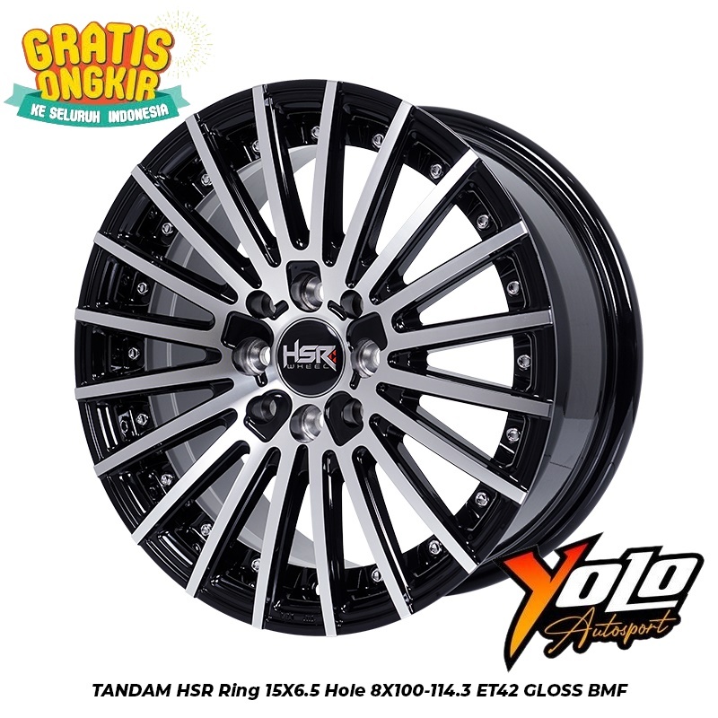 VELG MURAH MOBIL AVANZA.LIVINA,AGYA,CALYA HSR TANDAM RING 15/R15