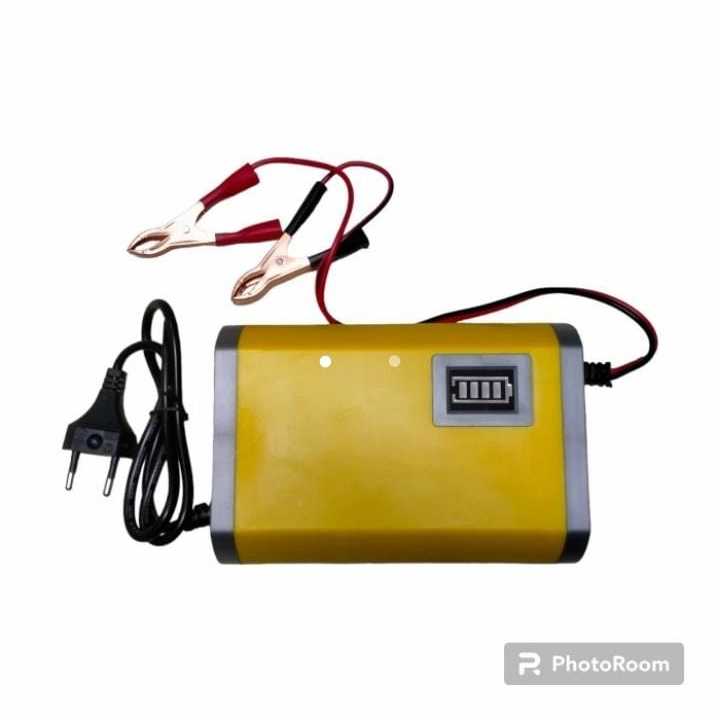Alat charger aki portable casan aki mobil motor 12V 2A super termurah