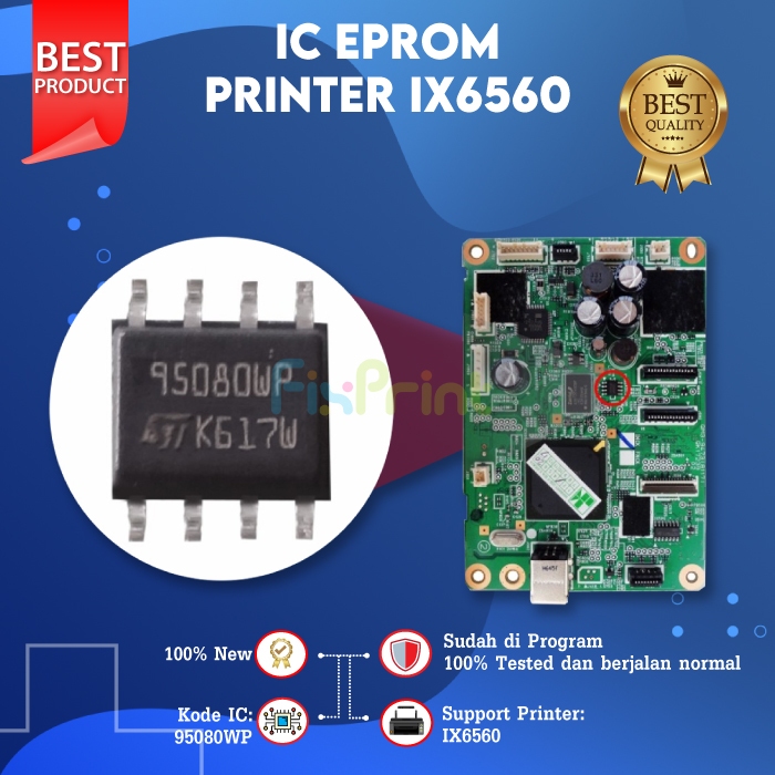 IC Eprom Canon ix6560  IC Eeprom Canon ix6560  IC Counter 6560 Murah