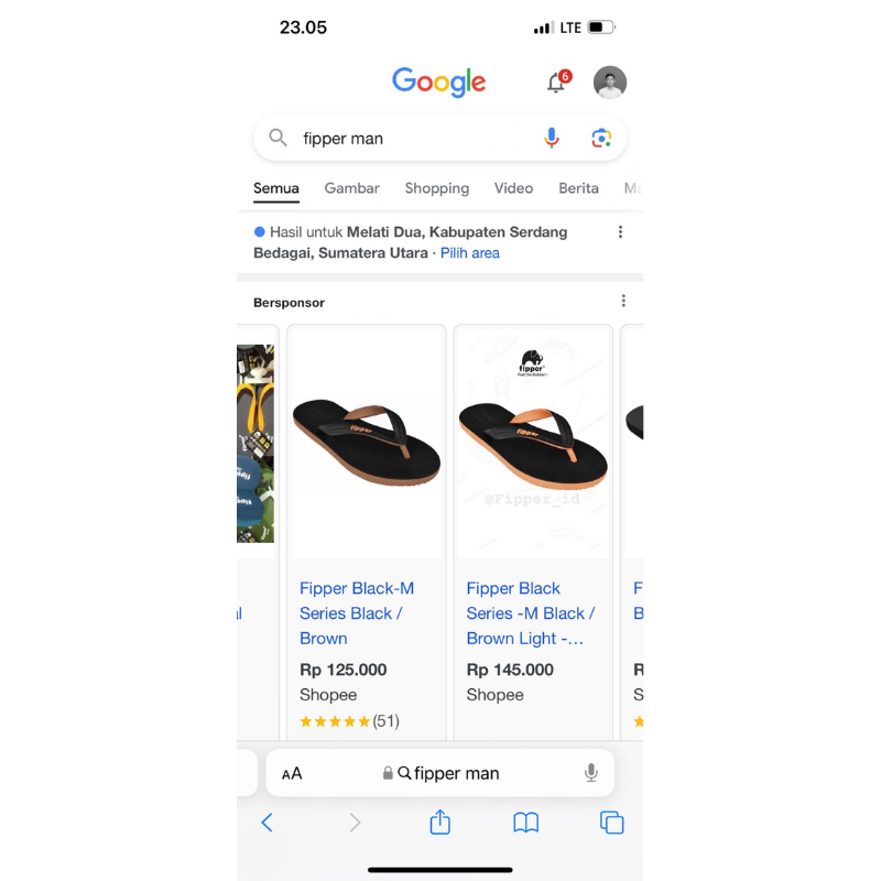 sandal fipper