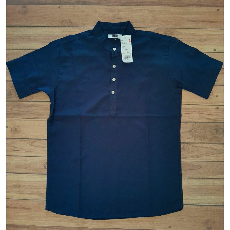 koko pria lengan pendek / baju muslim branded murah / koko un*qlo pria dewasa