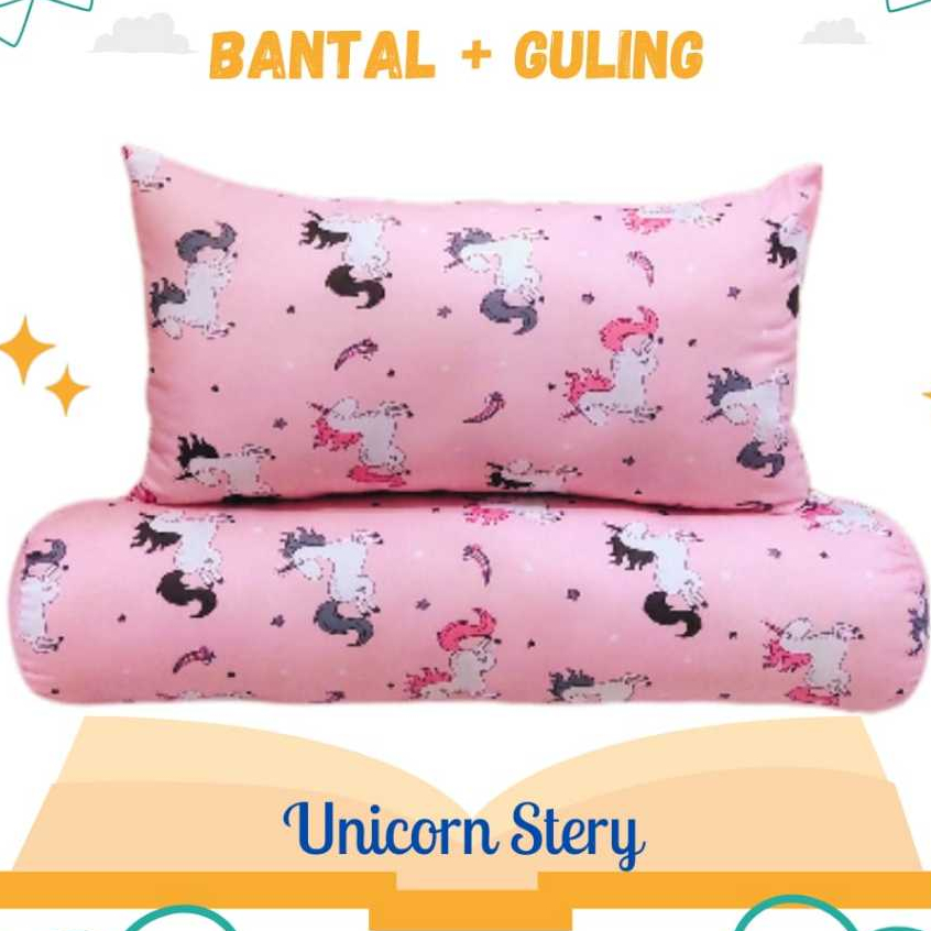 Bantal Guling Anak Karakter Cewek Cowok Usia1- 8Tahun