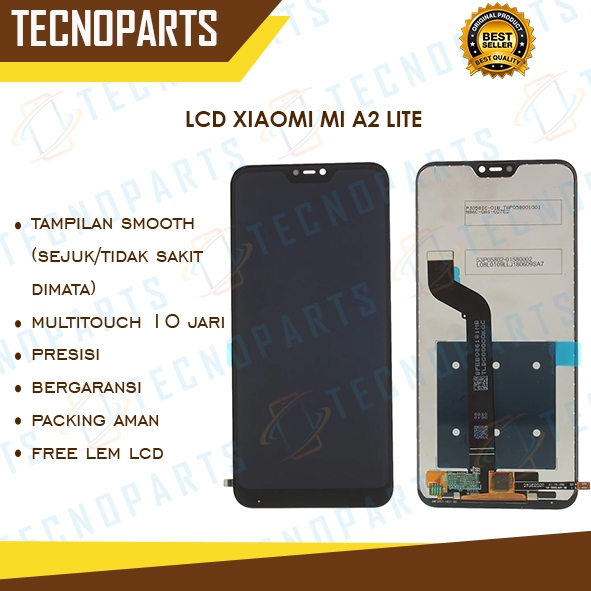 GROSIR LCD XIAOMI MI A2 LITE ORIGINAL 100% FULLSET TOUCHCREEN