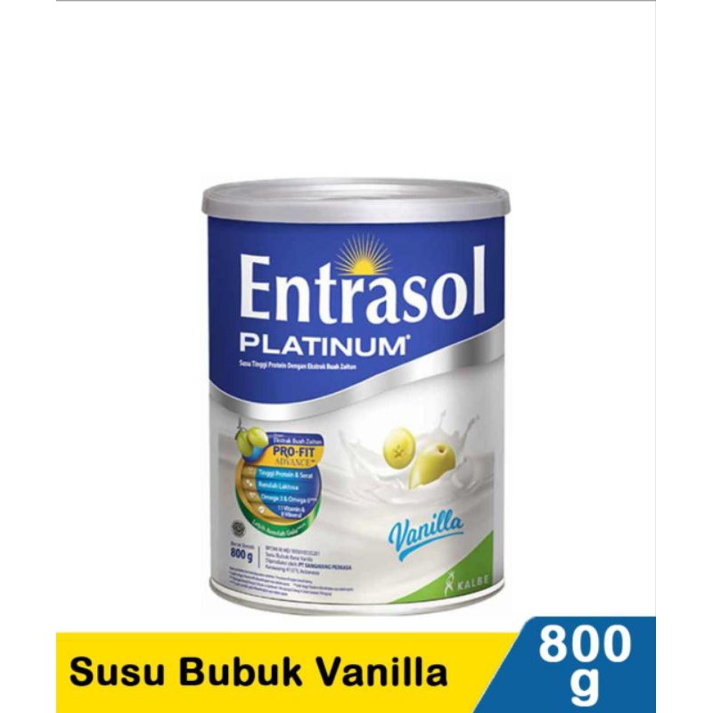 

Entrasol Susu Bubuk Vanila 800 gr