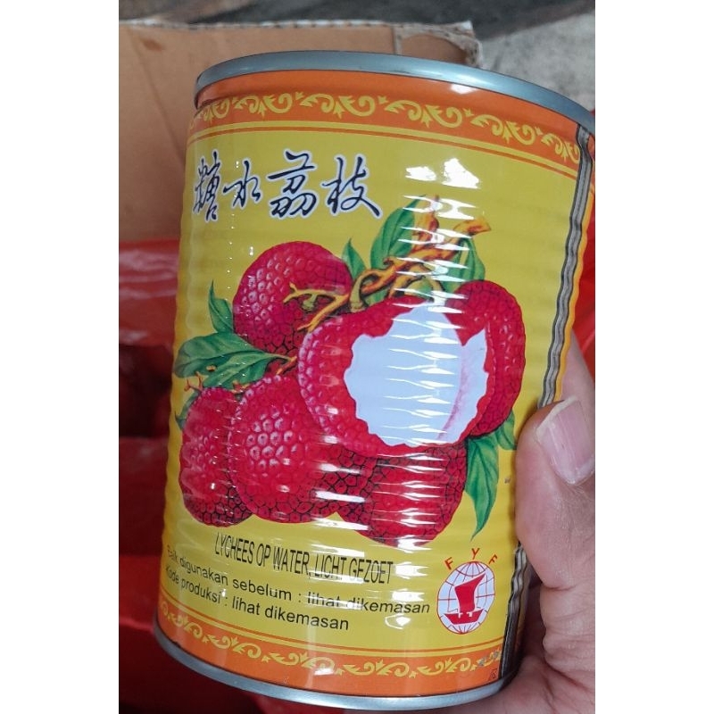 

Leci Kaleng Syrup Lychee 567 gr